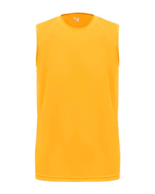 Youth B-Core Sleeveless T-Shirt - Gold Front