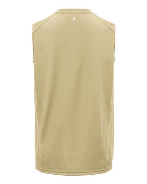 Youth B-Core Sleeveless T-Shirt - Vegas Gold Back
