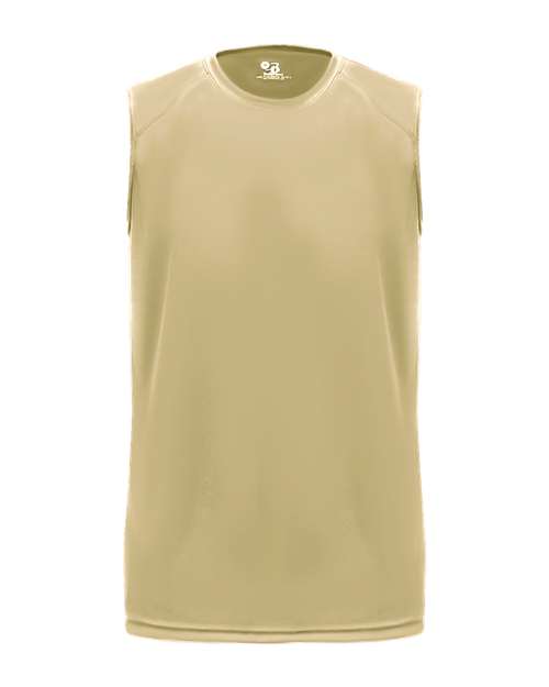 Youth B-Core Sleeveless T-Shirt - Vegas Gold Front