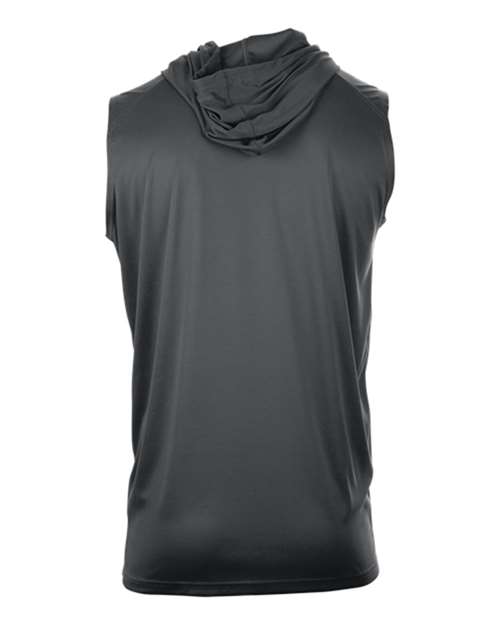 Youth B-Core Sleeveless Hooded T-Shirt - Graphite Back