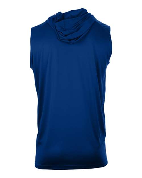 Youth B-Core Sleeveless Hooded T-Shirt - Royal Back
