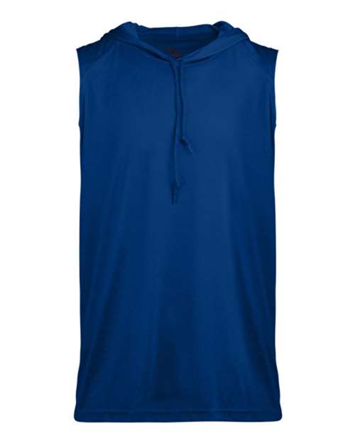 Youth B-Core Sleeveless Hooded T-Shirt - Royal Front