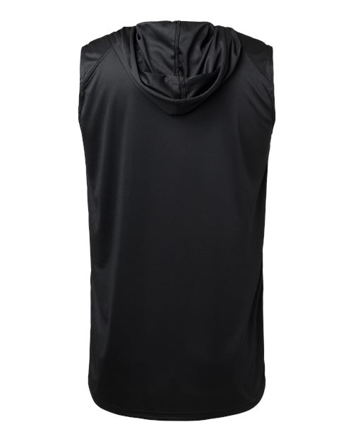 Men's B-Core Sleeveless Hooded T-Shirt - Black Back