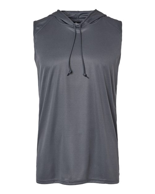 Men's B-Core Sleeveless Hooded T-Shirt - Graphite Front