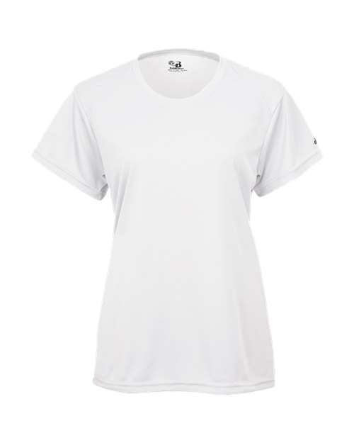 Badger Girls' T-Shirt - White Front