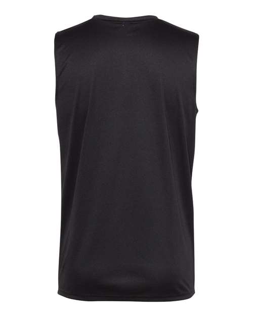 Men's Sleeveless T-Shirt - Black Back