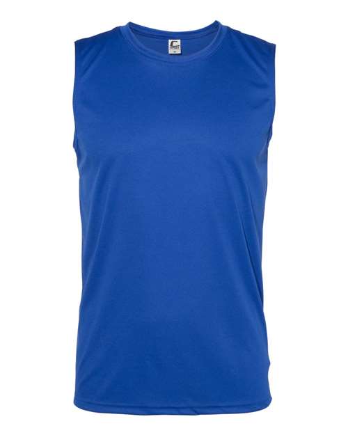 Men's Sleeveless T-Shirt - Royal Front