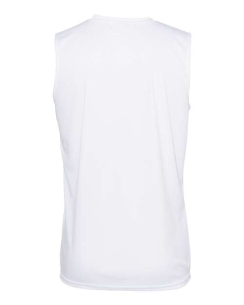 Men's Sleeveless T-Shirt - White Back
