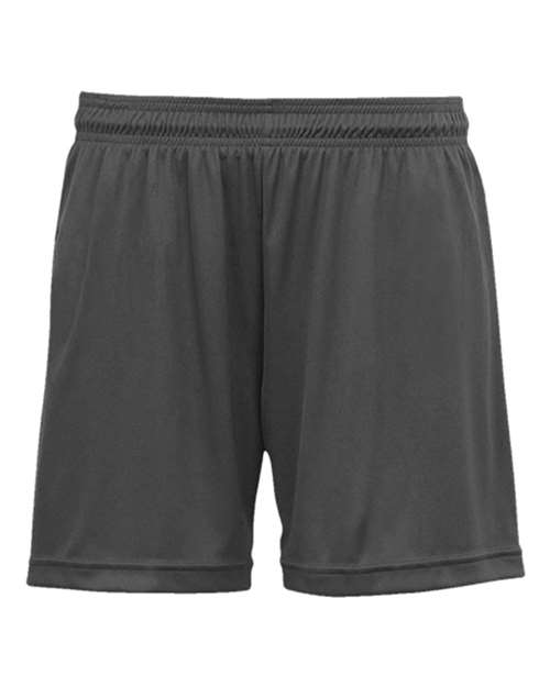 Women's Performance Shorts - Graphite Front