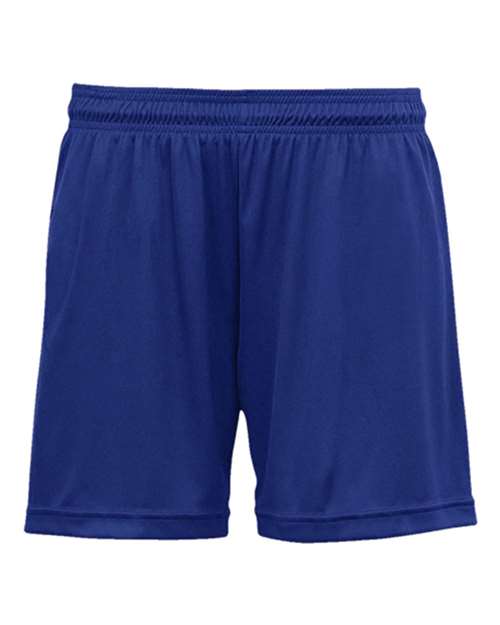 Women's Performance Shorts - Royal Front