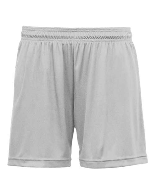 Women's Performance Shorts - Silver Front