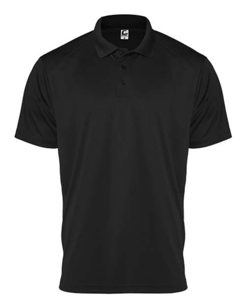 Youth Utility Polo - Black Front