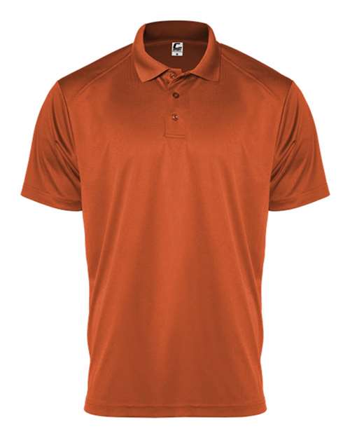 Youth Utility Polo - Burnt Orange Front