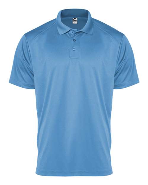 Youth Utility Polo - Columbia Blue Front