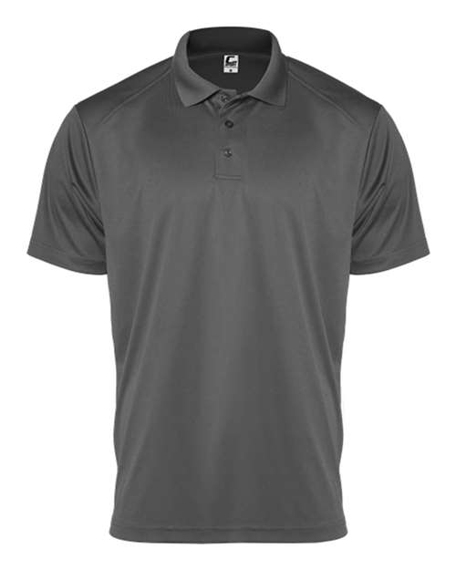 Youth Utility Polo - Graphite Front