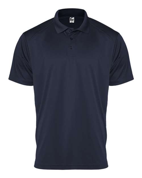 Youth Utility Polo - Navy Front