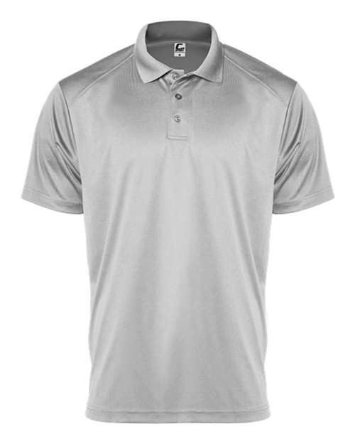 Youth Utility Polo - Silver Front