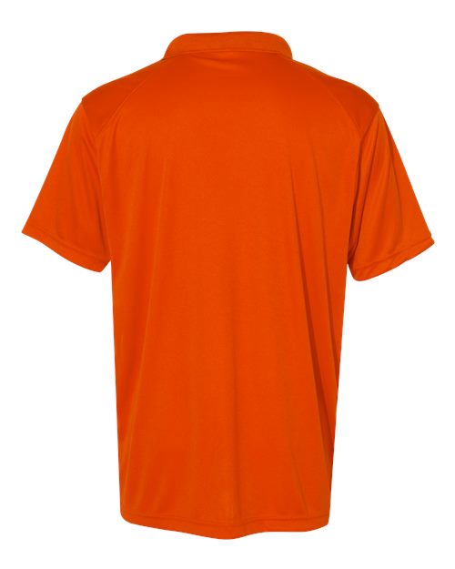 Men's Utility Polo - Burnt Orange Back