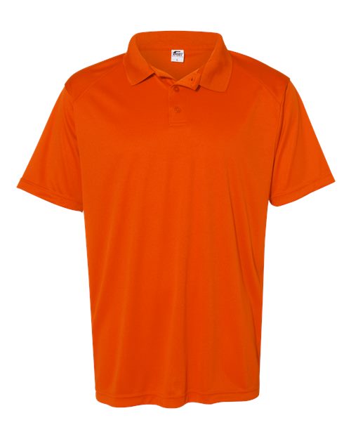Men's Utility Polo - Burnt Orange Front