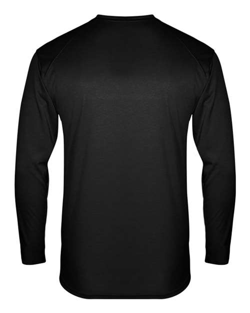 Men's FitFlex Performance Long Sleeve T-Shirt - Black Back