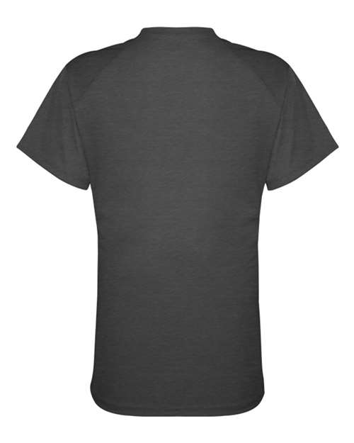 Women's FitFlex Performance V-Neck T-Shirt - Charcoal Back
