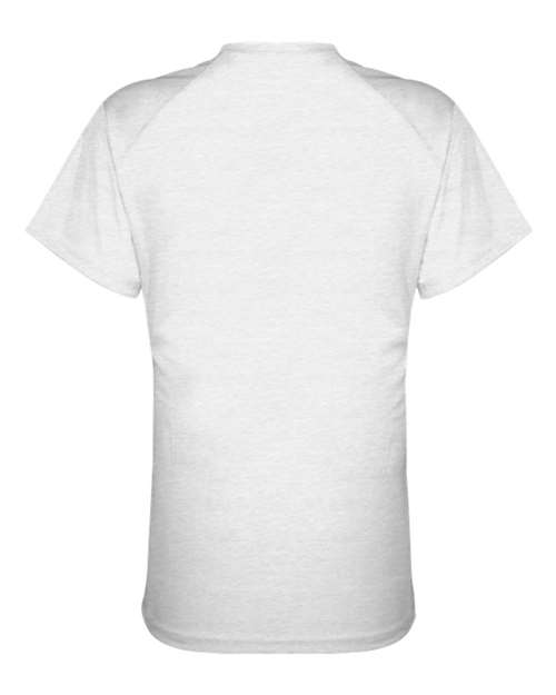 Women's FitFlex Performance V-Neck T-Shirt - White Back