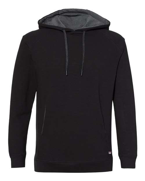 Men's FitFlex French Terry Hooded Sweatshirt - Black Front