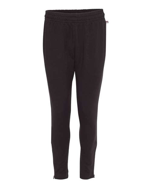 Men's FitFlex French Terry Sweatpants - Black Front