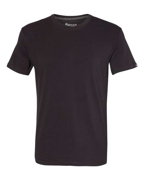 Men's FitFlex Performance T-Shirt - Black Front