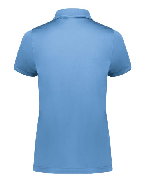 Women's Vital Polo - Columbia Blue Back