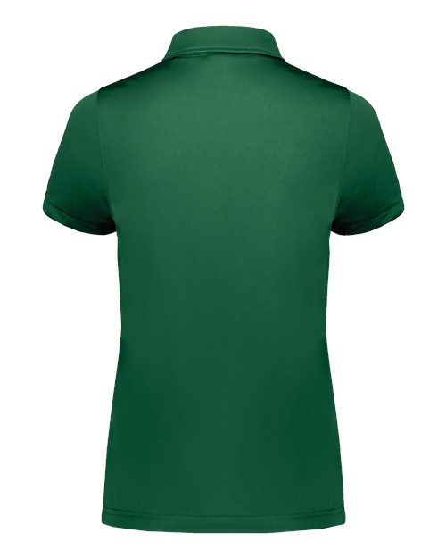 Women's Vital Polo - Dark Green Back