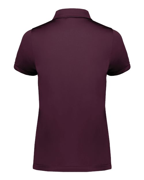 Women's Vital Polo - Maroon Back