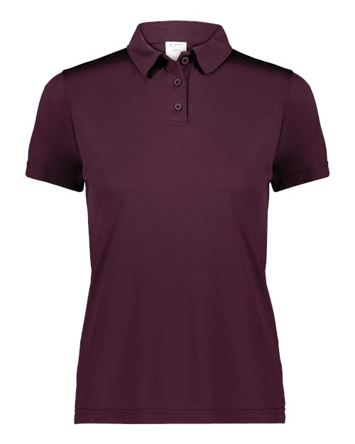 Women's Vital Polo - Maroon Front