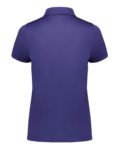 Women's Vital Polo - Purple Back