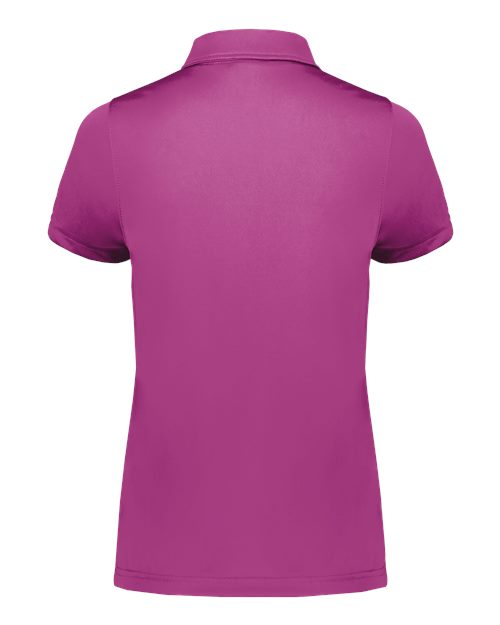 Women's Vital Polo - Power Pink Back
