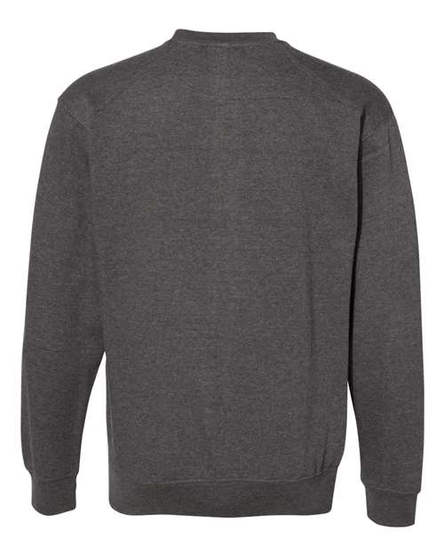 Men's Crewneck Sweatshirt - Charcoal Back