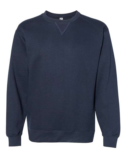 Men's Crewneck Sweatshirt - Navy Front