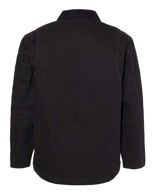 Men's Rambler Boulder Cloth Jacket - Black Back