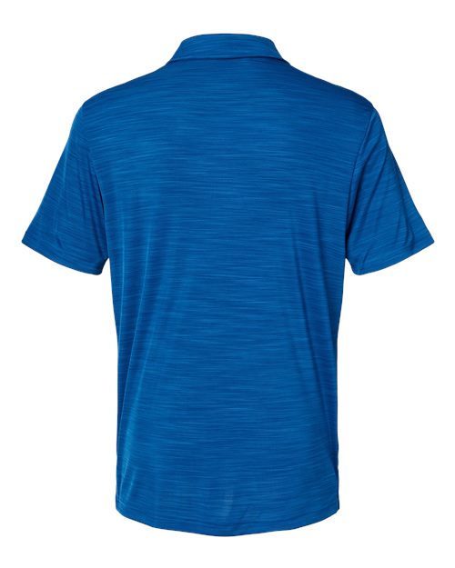 Men's Mélange Polo - Collegiate Royal Melange Back