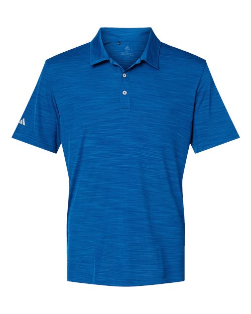 Men's Mélange Polo - Collegiate Royal Melange Front