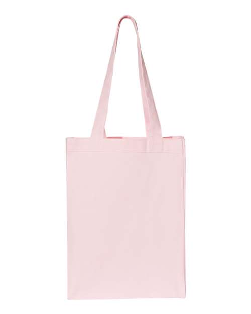 12L Gussetted Shopping Bag - Light Pink Back