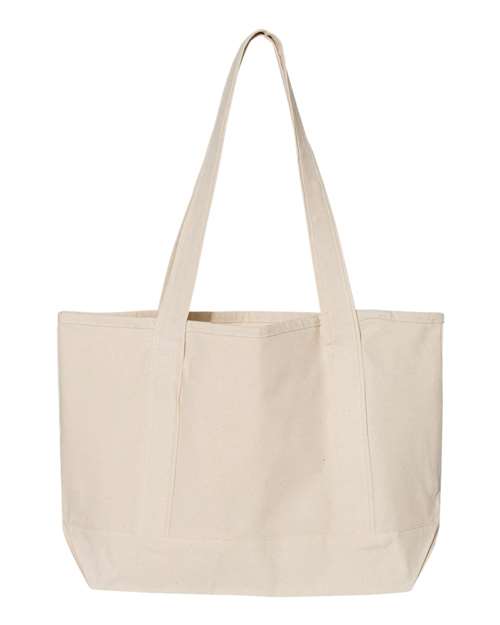 20L Small Deluxe Tote - Natural/ Natural Back