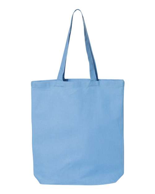 12L Economical Tote - Carolina Blue Front