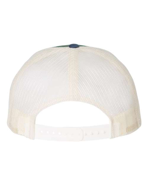 Low Pro Trucker Cap - Spruce/ Birch/ Light Navy Back
