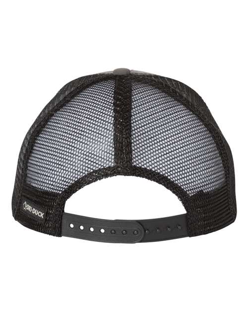 Territory Trucker Cap - Charcoal Back