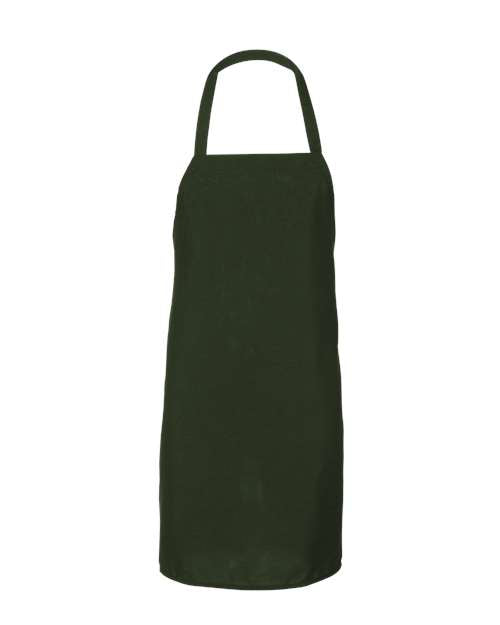 Q-Tees Bib Apron - Forest Front