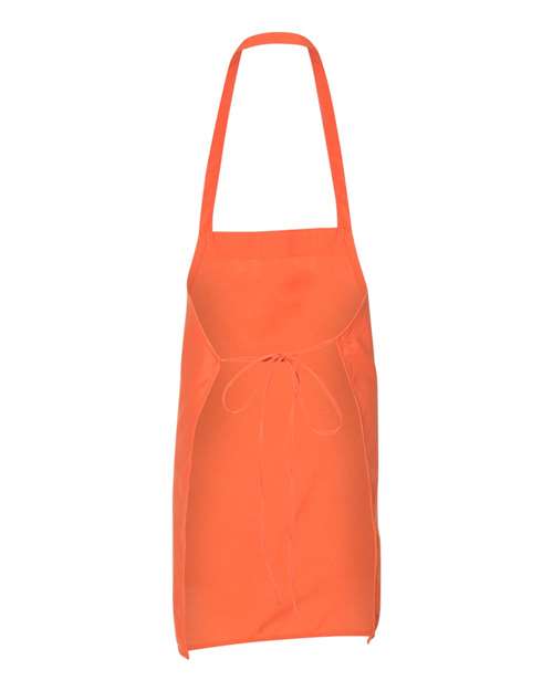 Bib Apron - Orange Back