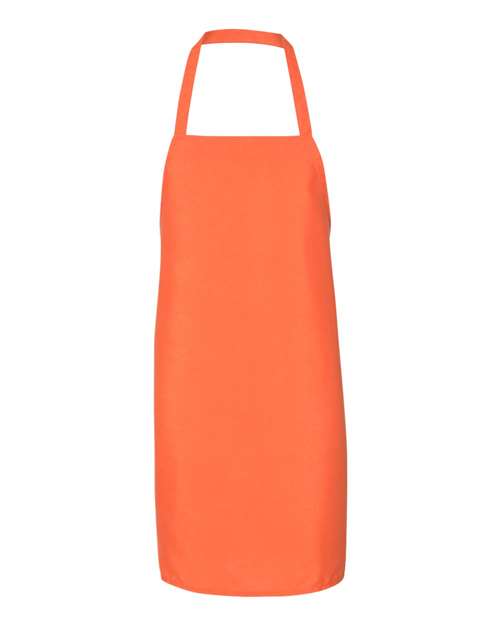 Bib Apron - Orange Front