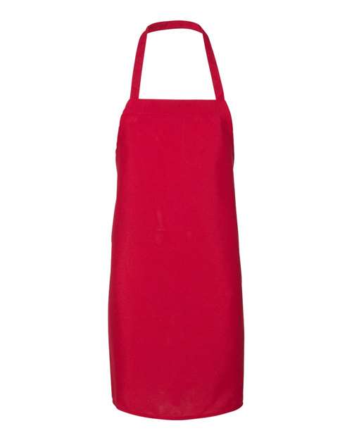 Bib Apron - Red Front