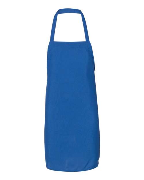 Bib Apron - Royal Front